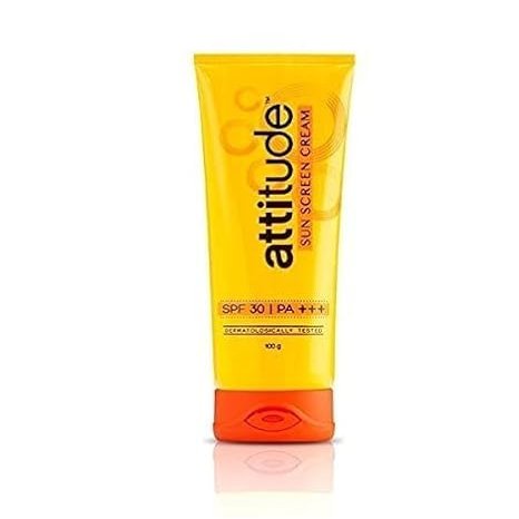 Rang bliss Sunscreen Cream with SPF 30, PA+++, Yellow, 100g