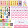 110PCS Spa Party Supplies for Girls, Daughter Spa Party Favors Include Face Masks,Hand Cream,Lip Balm,Foot Bath Bombs,Headbands,Lip Mask,Sleepover Party gifts,Stocking Stuffers for teen Girls view 1
