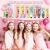 110PCS Spa Party Supplies for Girls, Daughter Spa Party Favors Include Face Masks,Hand Cream,Lip Balm,Foot Bath Bombs,Headbands,Lip Mask,Sleepover Party gifts,Stocking Stuffers for teen Girls view 2