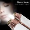 BUBEFSKD Lady Shaver USB Facial Hair Remover Removal Device Woman Double Head Face Trimmer for Daily Facial Remover USB Lady view 4