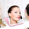 Rechargeable Lighted Makeup Vanity Mirror | Touch Screen Dimmable, Compact, Portable, Lighted, Rechargeable, Illuminated Mirror | Perfect for Travel, Makeup and Beauty Needs view 2