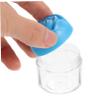 ETHZZLE 12pcs Rose Flower Lid Cosmetic Containers for Facial Cream Eye Cream Body Scrub Travel Jars Refillable Toiletry Storage for Lotion and Ointment view 3
