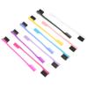 COOLHIYA 10pcs Dual-ended Eyebrow Brush and Comb for Grooming and Shaping Brows Bristle Material Multi-use Makeup Tool for Women and Makeup Lovers Mixed Colors view 1