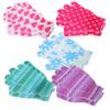 COOLHIYA 10Pcs Five-finger Shower Gloves for Deep Cleaning and Back Scrubbing Soft Nylon Bath Scrubber with Mixed Colors for Skin Exfoliation and Improved Circulation view 1