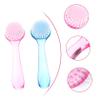 COOLHIYA 10pcs Handle Grip Nail Brush for Fingernail and Foot Cleaning Long Handle Plastic Scrub Brushes for Manicure Pedicure Kitchen Bathroom and Home Use view 4