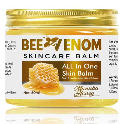 Bee Venom Cream, Natural Bee Venom Skin Treatment Cream-for Removing and Repair, Effective In Reducing Skin Blemishes, Gentle and Non-irritating