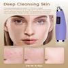 Facial Pore Blackhead Remover Vacuum - Fore Cleaner and Blackhead Extractor with 3 Adjustable Suction Levels - 5 Probes - Pore Vacuum Kit for Women&Men (Matte Purple) view 3