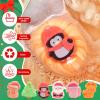 NIGOWAYS Christmas Bath Bombs - 6 PCS Bubbles Bath for Kids/Woman,Santa Claus,Reindeer, Penguins Shapes Bath Salts,Bath Bomb Gifts for Christmas,Birthday,Party Favor view 3