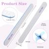 200 Pcs Nail Files 100/180 Grit Double Sides Emery Boards Reusable Nail Files for Acrylic Fingernails Professional Manicure Tools for Natural Acrylic Fingernail Home and Salon Supplies view 2