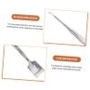 ETHZZLE Stainless Steel Dual-Ended Blackhead Scraper Facial Pimple Cleaner Tool Exfoliating Spatula Compact Portable for Deep Cleansing and Pimple Removal Face and Nose view 3