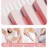 cdpdmai Electric for Women, Double Head Epilator for Women, Sensitive Skin Removal Electric Hair Trimmer for Women, 2 in 1 Dual Head Wet and Dry Shaver for Womens Body Hair Trimmer view 4