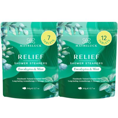 Eucalyptus Mint Shower Steamers 19 Pack - Eucalyptus for Shower, White Elephant Gifts, Stocking Stuffers for Adults, Christmas Gifts & Aromatherapy Birthday Gifts for Women Men Mom
