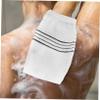 ETHZZLE 20 pcs Disposable Double-sided Shower Exfoliating Gloves for Body Scrubbing Deep Cleansing Bath Gloves for Neck Shoulders and Feet Comfortable Texture Suitable for Men and Women view 4