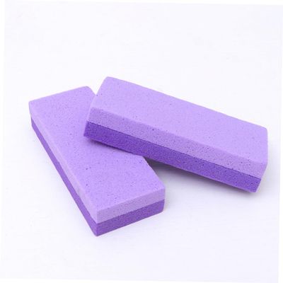 ETHZZLE 3Pcs Double-Sided Foot Scraper Callus Remover PU Pumice Stone for Dead Skin Exfoliation Ergonomic Pedicure Tool for High-Heel Wearers Elderly and Long Standing Use Purple