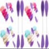 20 Pcs Silicone Face Mask Applicator, 2 in 1 Double-Sided Facial Scrubber Brush Tool, Double-Head Manual Cleansing Brush for Deep Gentle Exfoliating (Pack of 2) view 1