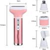 HCUCTOS Epilator for Women,4 in 1 Hair Removal for,Eyebrow Nose Trimmer,Body Waterproof Bikini Facial for,Cordless,Wet & Dry, USB Rechargeable view 2