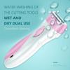 HCUCTOS Women's Epilator, USB Rechargeable Hair Removal Tool with Bikini Trimmer, Electric Razor, Charging Indicator - for Arms, Legs, Armpits view 2