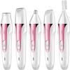 HCUCTOS 5 in 1 Electric Epilator Set Includes A Shaving Device for Private Parts, A Pubic Knife for The Armpits, A for Cutting The Eyebrows - Precise Hair Removal view 1