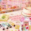 110PCS Spa Party Supplies for Girls, Spa Party Favors Include Lip Balm, Lip Mask,Foot Bath Bombs, Face Masks Skincare For Girls, Spa Birthday Sleepover Party Stocking Stuffers for Teens & Women view 2
