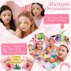 110PCS Spa Party Supplies for Girls, Spa Party Favors Include Lip Balm, Lip Mask,Foot Bath Bombs, Face Masks Skincare For Girls, Spa Birthday Sleepover Party Stocking Stuffers for Teens & Women view 3