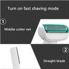 HCUCTOS Cordless Shaver Epilator for Women, 5 in 1 Multifunctional kit,Pain Free Hair Removal - Precise view 4