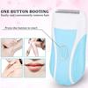 HCUCTOS Epilator for Women,3 in 1 Hair Removal with Head & Shaver, Electric Cordless Portable Painless(Purple) view 4