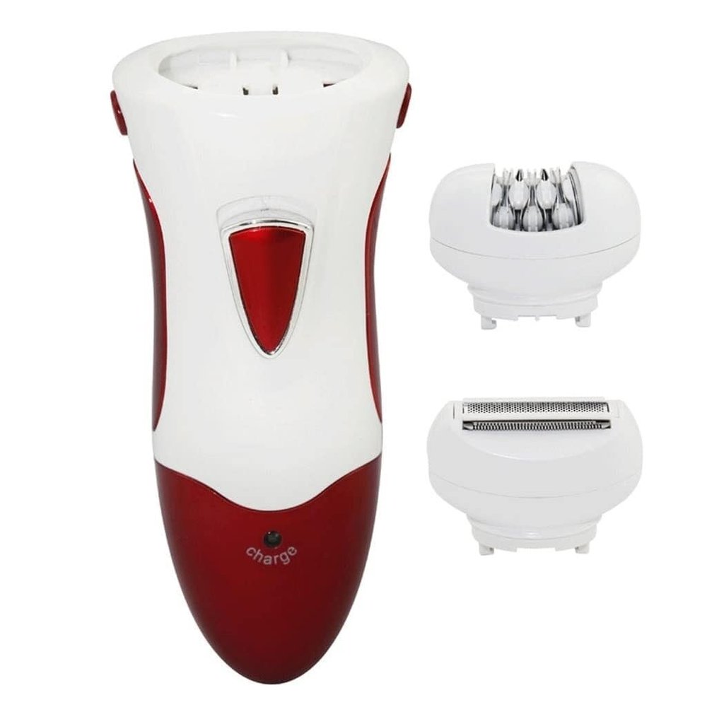 HCUCTOS Epilator for Women,2 in 1 Epilators Hair Removal Electric ShaverCordless Trimmer Remover Shaver for Underarms, Legs, Arms, Bikini