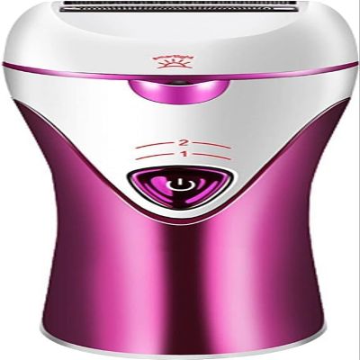 HCUCTOS Women's Epilator Hair Removal System - 4-in-1, Trimmer, Shaver, Wet Dry Electric Razor for Legs, Face, Body