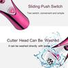 HCUCTOS Women's Epilator Hair Removal System - 4-in-1, Trimmer, Shaver, Wet Dry Electric Razor for Legs, Face, Body view 3