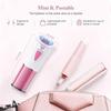 HCUCTOS Portable Face Hair Removal Tool,Epilator for Women,Easy Clean Flawless Painless Beauty Trim Kit for Sensitive Skin view 4