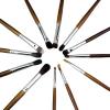 12Pcs Eye Makeup Brush Sets Mini Smudge Brush for Eyeliner Eyeshadow Brushes Eyeliner Brushes for Powder Gel Cream Liquid view 1