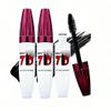 7D Waterproof Volume Mascara, Long Lasting Natural Curling Lashes for Professional Eye Makeup, Volumizing & Lengthening Black Mascara for Women and Girls-Black (2Pcs) view 1