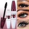 7D Waterproof Volume Mascara, Long Lasting Natural Curling Lashes for Professional Eye Makeup, Volumizing & Lengthening Black Mascara for Women and Girls-Black (1PC) view 2
