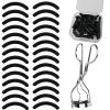 28PCS Eyelash Curler Refills Pads Compatible with Shiseido, Eyelash Curlers Refill, Silicone Lash Curler Refill Pads Suitable for Shu Uemura, Revlon, Elf, Wide Range of Eyelash Curler view 1