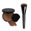 bareMinerals Barepro 24HR Skin-Perfecting Matte Powder Foundation + Luxe Performance Synthetic Face Brush for Flawless Coverage Bundle view 1