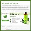 Seven Minerals Aloe Vera Gel - 99% Organic, Big 12 oz - NO XANTHAN, so it Absorbs Rapidly with No Sticky Residue - made from REAL JUICE, NOT POWDER (Pack of 2) view 2