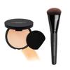 bareMinerals Barepro 24HR Skin-Perfecting Matte Powder Foundation + Luxe Performance Synthetic Face Brush for Flawless Coverage Bundle view 1