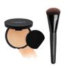 bareMinerals Barepro 24HR Skin-Perfecting Matte Powder Foundation + Luxe Performance Synthetic Face Brush for Flawless Coverage Bundle view 1