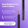 2-in-1 Lash and Brow Growth Serum, Dual-Ended Design 5 mL + 5 mL, Biotin and Peptides, Gentle Enhancing Formula that Promotes Thicker, Longer Lashes & Fuller Brows, Vegan and Cruelty-Free, 10 mL view 2