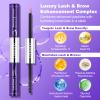 2-in-1 Lash and Brow Growth Serum, Dual-Ended Design 5 mL + 5 mL, Biotin and Peptides, Gentle Enhancing Formula that Promotes Thicker, Longer Lashes & Fuller Brows, Vegan and Cruelty-Free, 10 mL view 4