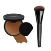 bareMinerals Barepro 24HR Skin-Perfecting Matte Powder Foundation + Luxe Performance Synthetic Face Brush for Flawless Coverage Bundle view 1