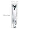 32 Pieces Stainless Steel Fingernail Nail Clipper Bulk Silver Portable Toenail Clippers Cutter Set (Pack of 2) view 2