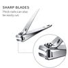32 Pieces Stainless Steel Fingernail Nail Clipper Bulk Silver Portable Toenail Clippers Cutter Set (Pack of 2) view 3
