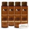 AM AMELI 4-Pack Coffee & Caf Caffeine Shampoo Family Size Set for Growth & Shine, Paraben & Silicone-Free, Hair Vitality Support, 415.2 fl oz view 1