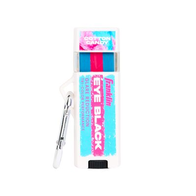 Franklin Sports Premium Baseball Eye Black - All Sports Eyeblack Stick for Baseball, Softball + Football Players - 3 Color Gold Fusion for Sun Glare - Pink/Blue