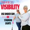 Franklin Sports Premium Baseball Eye Black - All Sports Eyeblack Stick for Baseball, Softball + Football Players - 3 Color Gold Fusion for Sun Glare - Pink/Blue view 2