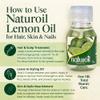 BO COSMETICS Naturoil Lemon Oil 2 oz  Natural Oil for Hair, Skin & Nails  Rich in Fatty Acids, Vitamin E & Iron  Lightweight, Non-Greasy Formula  Nourishes, Softens & Adds Shine (Pack of 3) view 3