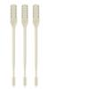 2-in-1 Nasal Hair Cutter for Men and Women, Double-Sided Nose Remover Tool with 360 Rotating Manual Trimmer Ear Pick, Portable Grooming Travel Essentials(Beige,3Pcs) view 1