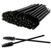 50Pcs Black Disposable Eyelash Mascara Brushes for Eye Lashes Extension Eyebrow and Makeup for Home Beauty Shop and Travel use view 1