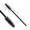 50Pcs Black Disposable Eyelash Mascara Brushes for Eye Lashes Extension Eyebrow and Makeup for Home Beauty Shop and Travel use view 2